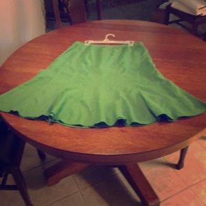 100% Linen, Flared Skirt